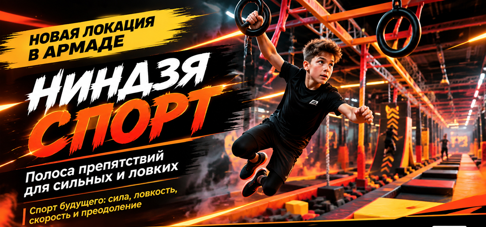 Открытие Ниндзя Спорта 